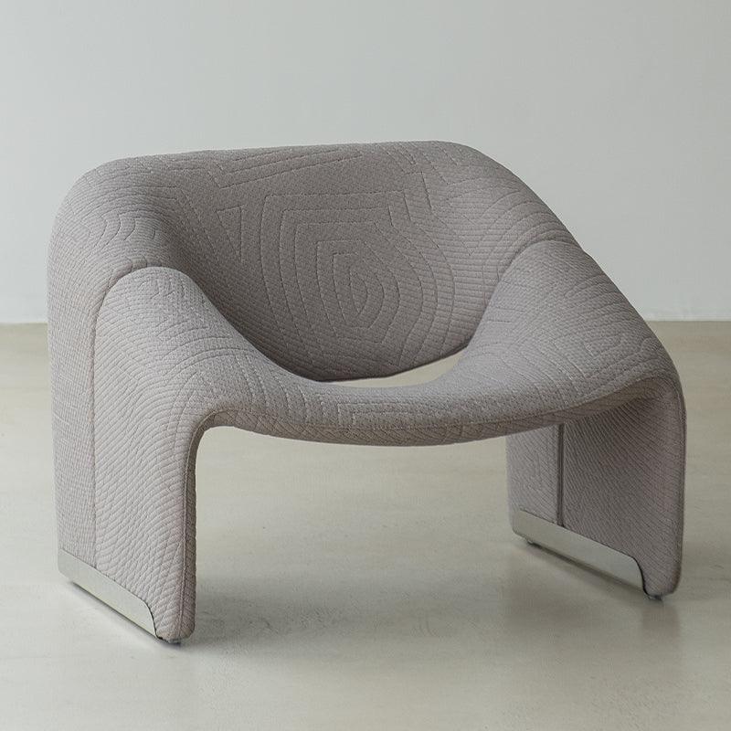 Wawa Accent Chair, Armchair, White Lamb Wool | Weilai Concept