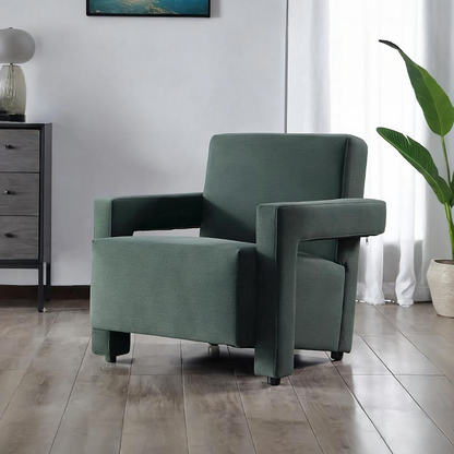 Utrecht Style Armchair, Green