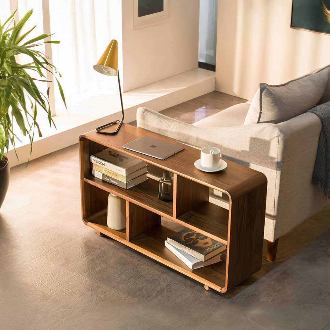 W931 Side Table, Solid Wood