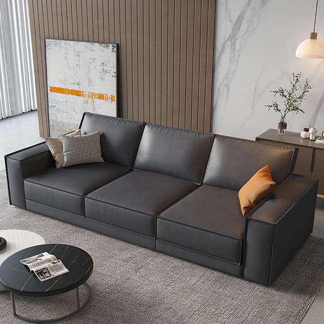 Slan Two Seater Sofa, Three Seater Sofa - Black | Weilai Concept