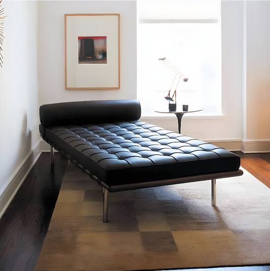 Barcelona Daybed, Real Leather