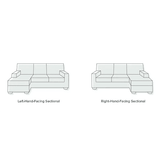 Samona Three Seater Corner Sofa, Leathaire | Weilai Concept