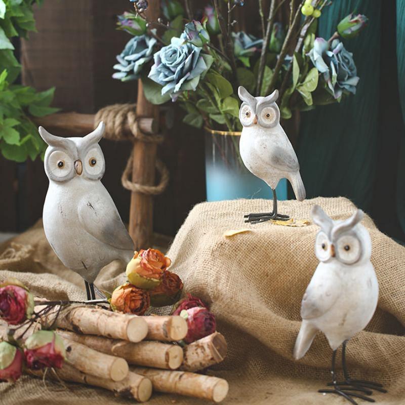 A Set Of Three Owls, Decoration | Weilai Concept