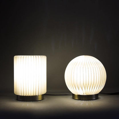 Accordion Table Lamp, Ball Shape And Cylinder Shape | Weilai Concept