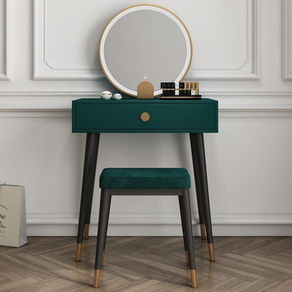 Aditya Dressing Table With LED Mirror And Stool | Weilai Concept