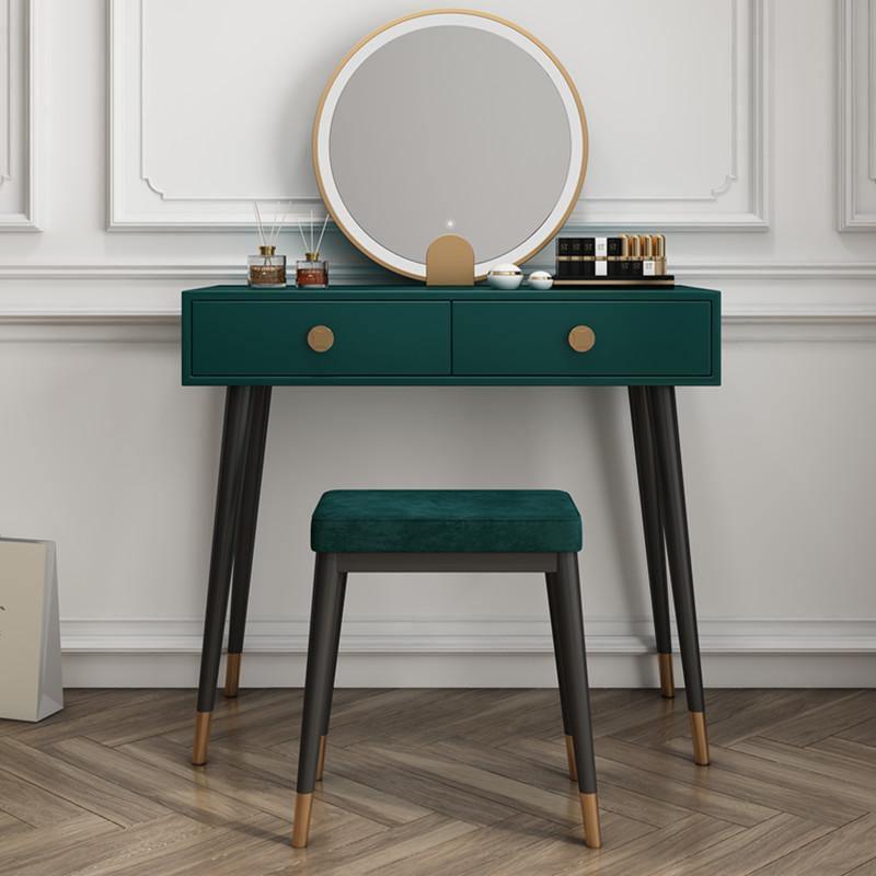 Aditya Dressing Table With LED Mirror And Stool | Weilai Concept