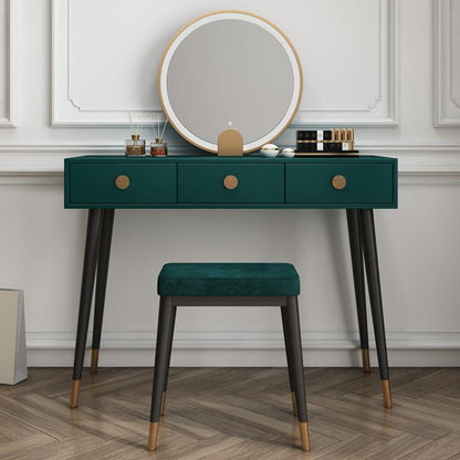 Aditya Dressing Table With LED Mirror And Stool | Weilai Concept