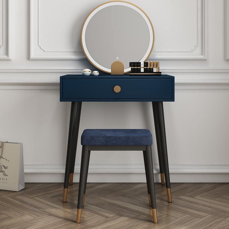 Aditya Dressing Table With LED Mirror And Stool | Weilai Concept