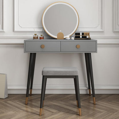 Aditya Dressing Table With LED Mirror And Stool | Weilai Concept