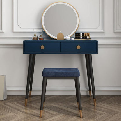 Aditya Dressing Table With LED Mirror And Stool | Weilai Concept