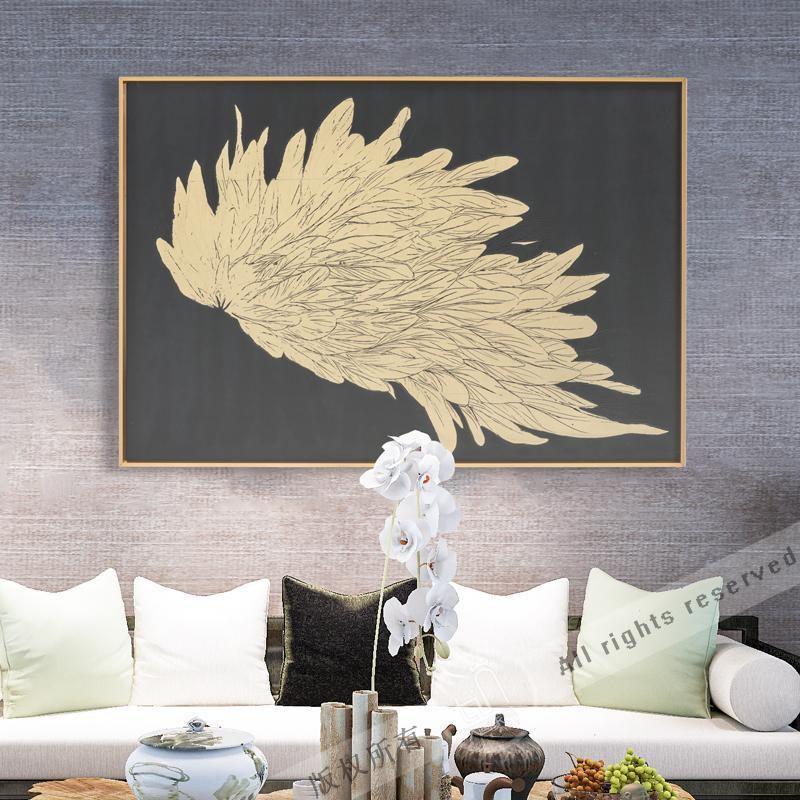 Angle Framed Wall Art Print 90.5*60.5cm | Weilai Concept