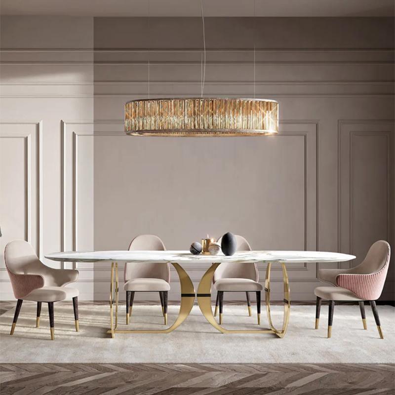 Arpen Dining Table, Marble, Dining Table Set | Weilai Concept