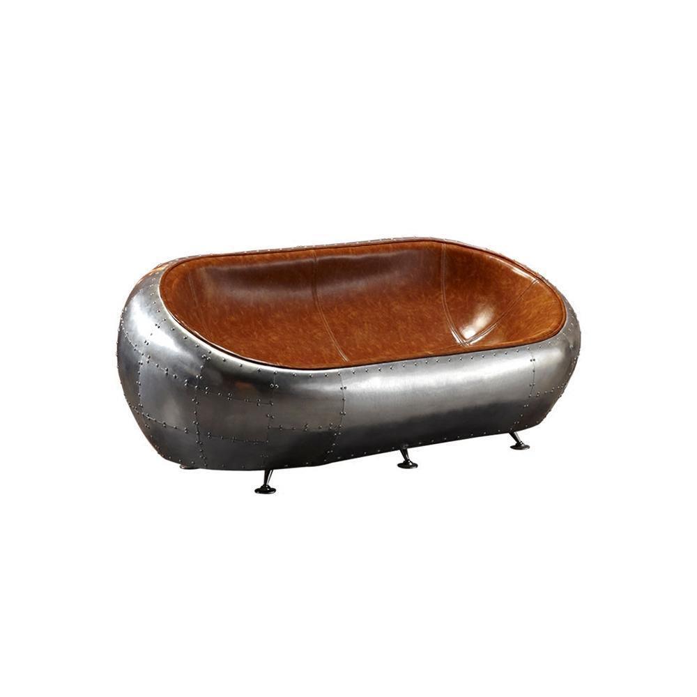 Aviator Airplane Tub Sofa, Aluminum Loveseat | Weilai Concept