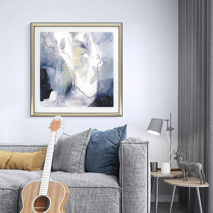 Blue Framed Wall Art Print 70*70cm | Weilai Concept