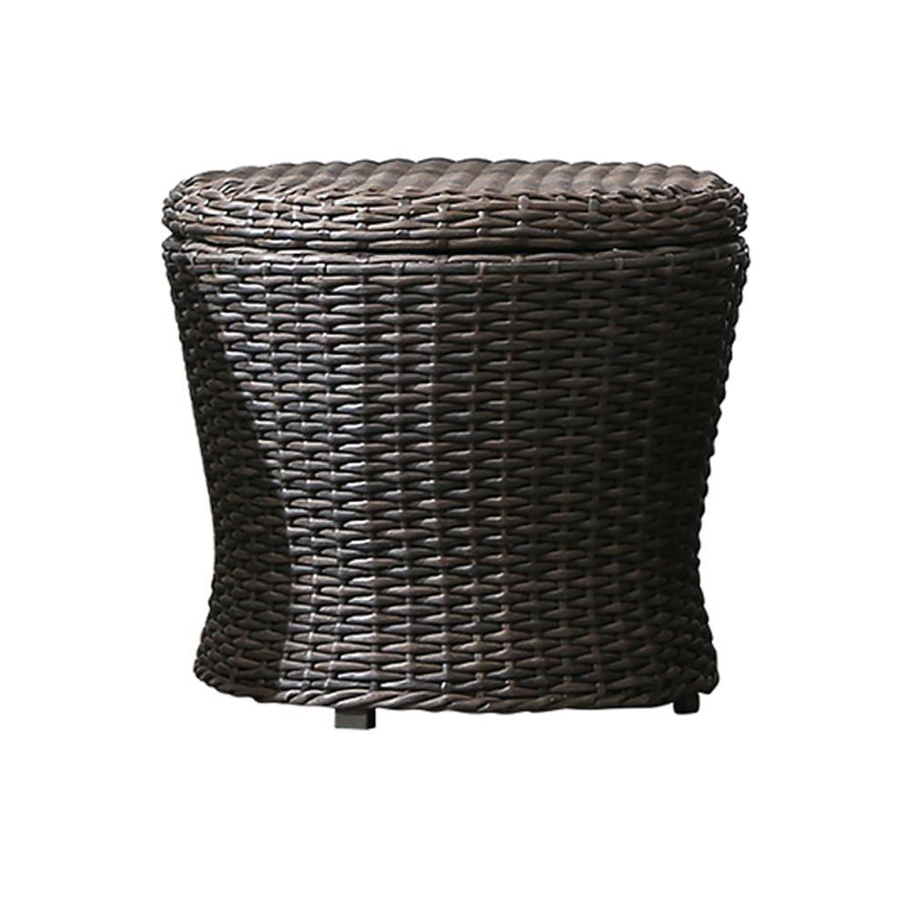 Bosco Rattan Garden Armchair And Ottoman, Indoor/ Outdoor Furniture | Weilai Concept