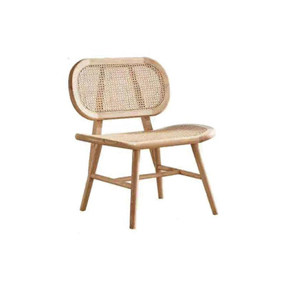 Cane Rattan Bench, Oak | Weilai Concept