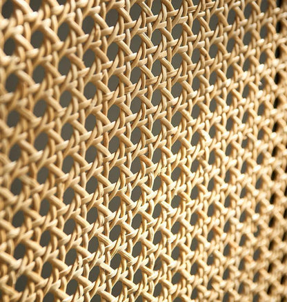 Cane Rattan Room Divider/ Screen, Oak | Weilai Concept