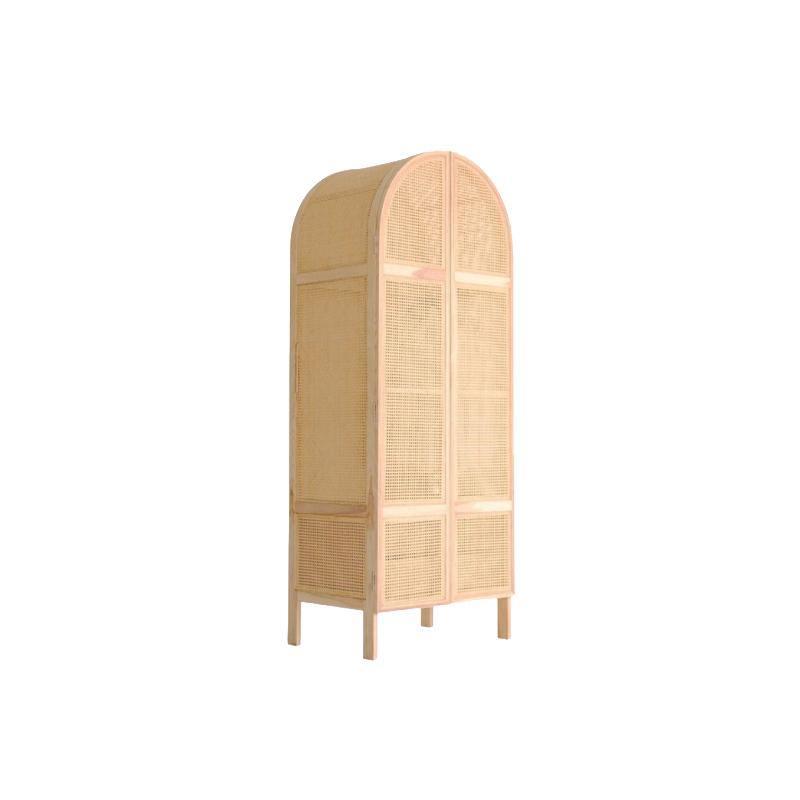 Cane Rattan Wardrobe, Oak | Weilai Concept