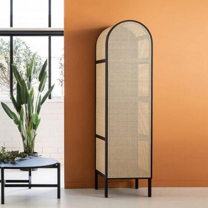 Cane Rattan Wardrobe, Oak | Weilai Concept