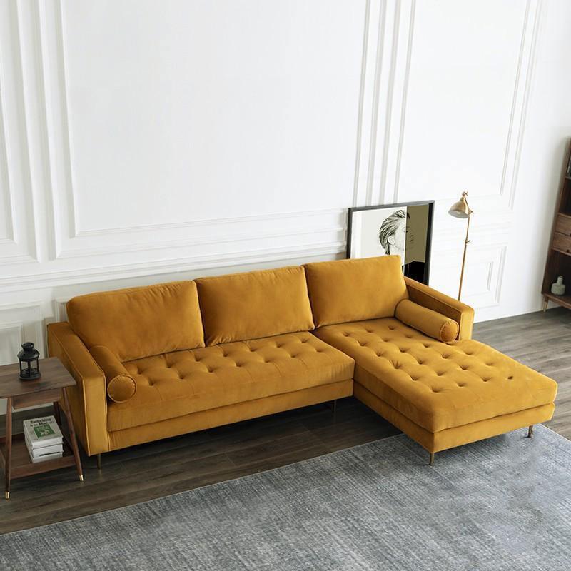 Deandra Two Seater Sofa, Velvet | Weilai Concept