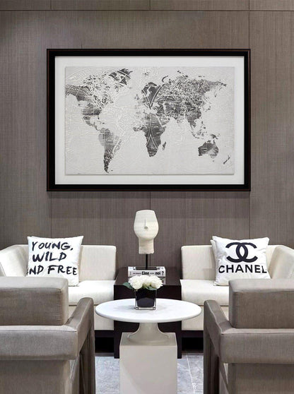 Destination Framed Wall Art Print 70*100cm | Weilai Concept