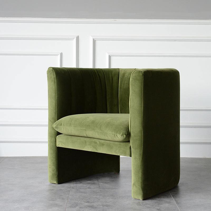 Edwick Armchair, Velvet | Weilai Concept