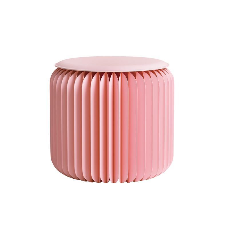 Folding Series Pink Mini Stool [28cm/35cm] | Weilai Concept