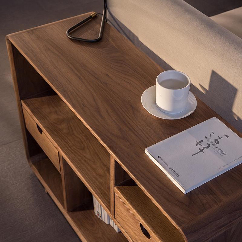 Franco Side Table, Side Storage, Oak | Weilai Concept