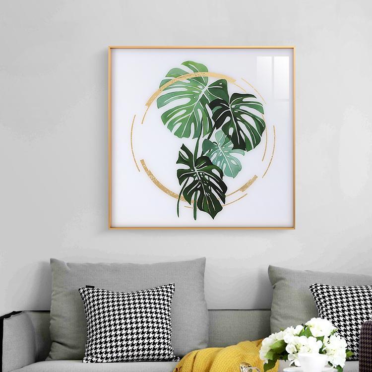 Garden Framed Wall Art Print 70*70cm | Weilai Concept