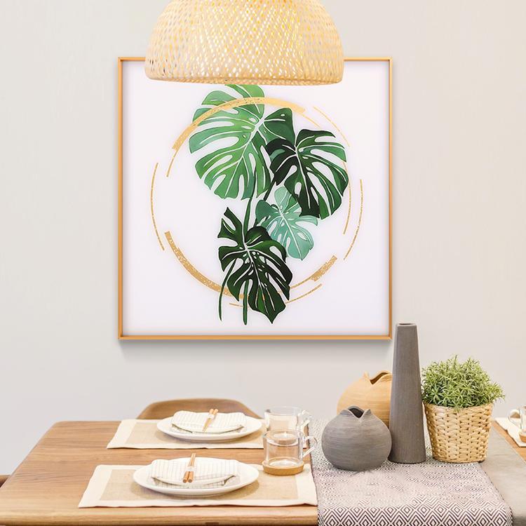 Garden Framed Wall Art Print 70*70cm | Weilai Concept