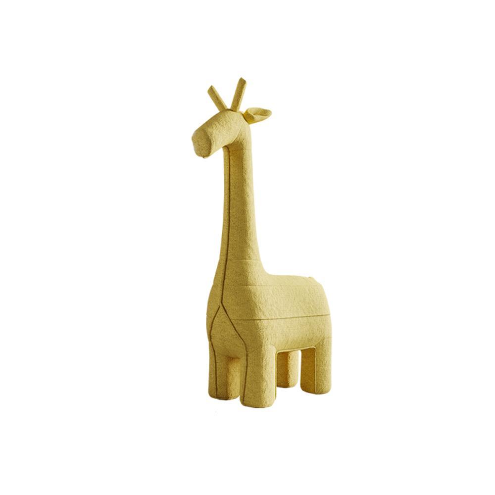 Giraffe Design Chair, Yellow Fabric, Kid Chair | Weilai Concept