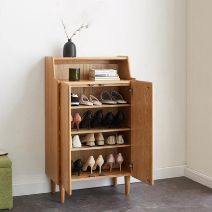 Jasper Shoe Storage, Light Oak | Weilai Concept