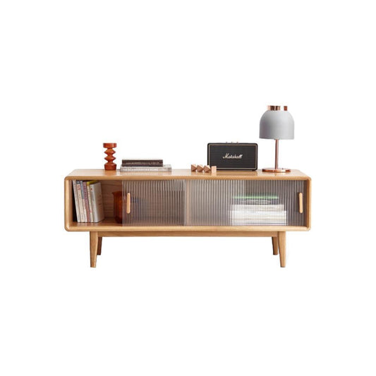 Kerry Mini TV Stand, Light Oak | Weilai Concept