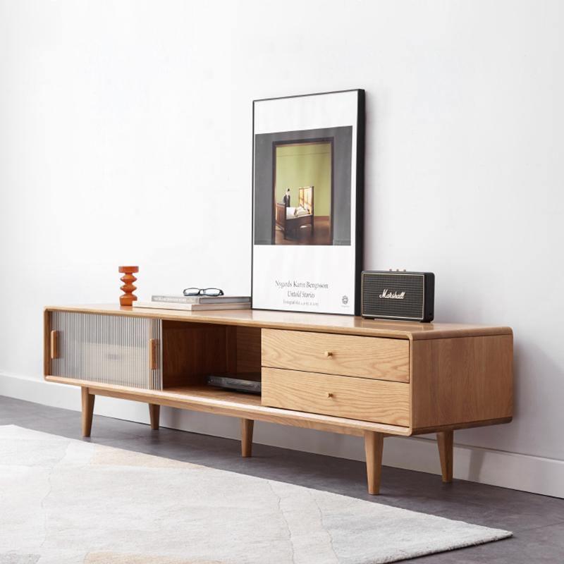 Kerry TV Stand, Light Oak | Weilai Concept