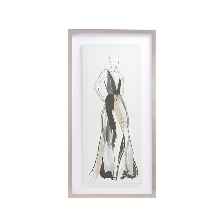 Lady Framed Wall Art Print 40*60cm | Weilai Concept