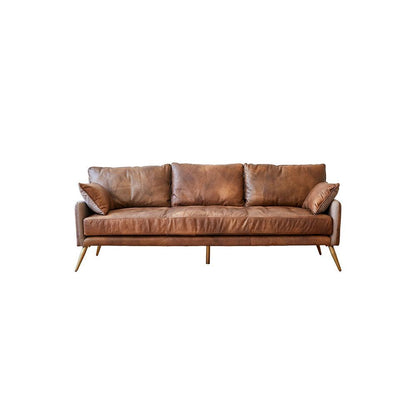 Luna Three Seaters Sofa, Italian Genuine Leather | Weilai Concept