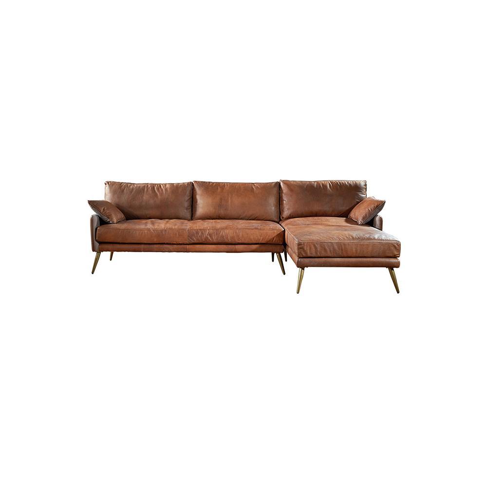 Luna Three Seaters Sofa, Italian Genuine Leather | Weilai Concept