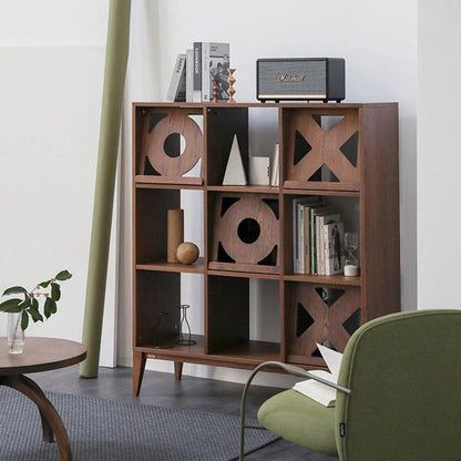 Maze Shelving Unit, Bookcase, Rosewood | Weilai Concept