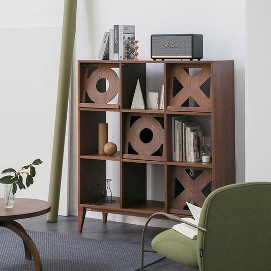 Maze Shelving Unit, Bookcase, Rosewood | Weilai Concept