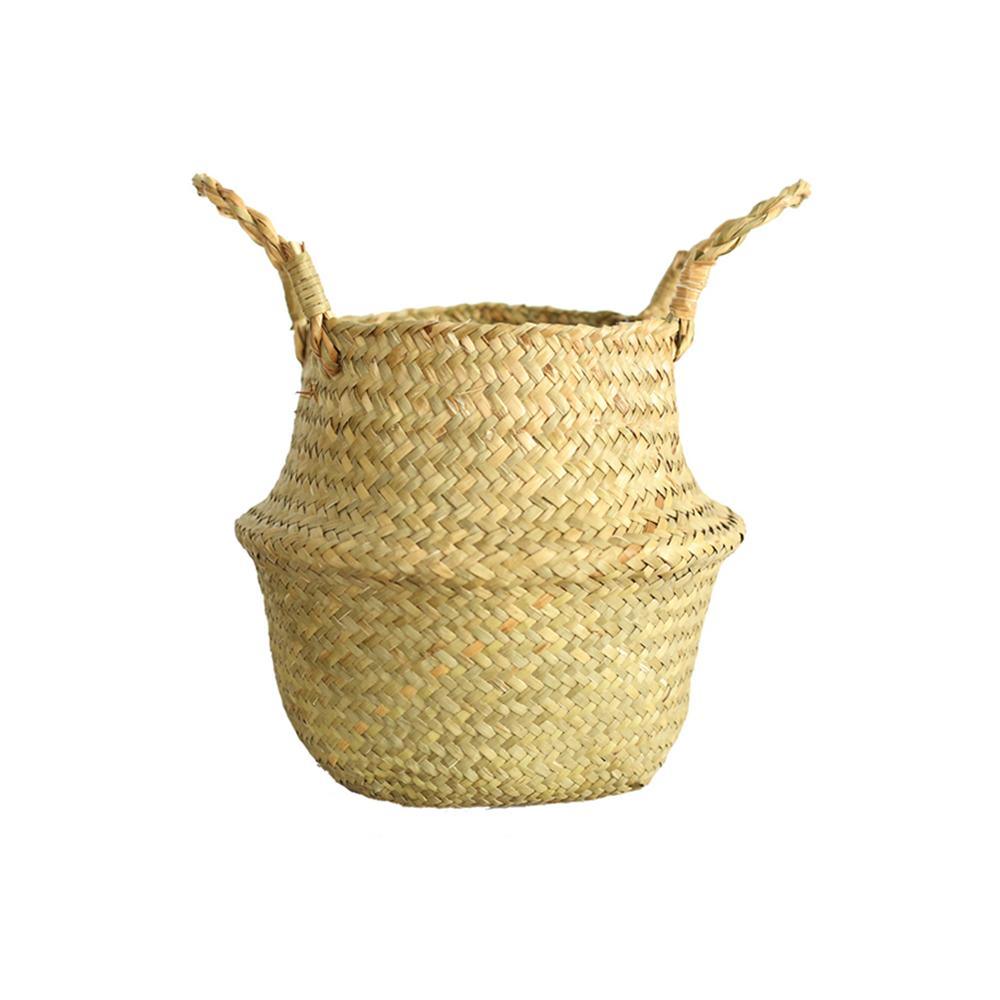 MI44 A Set Of Two Rattan Indoor Plant Stands | Weilai Concept