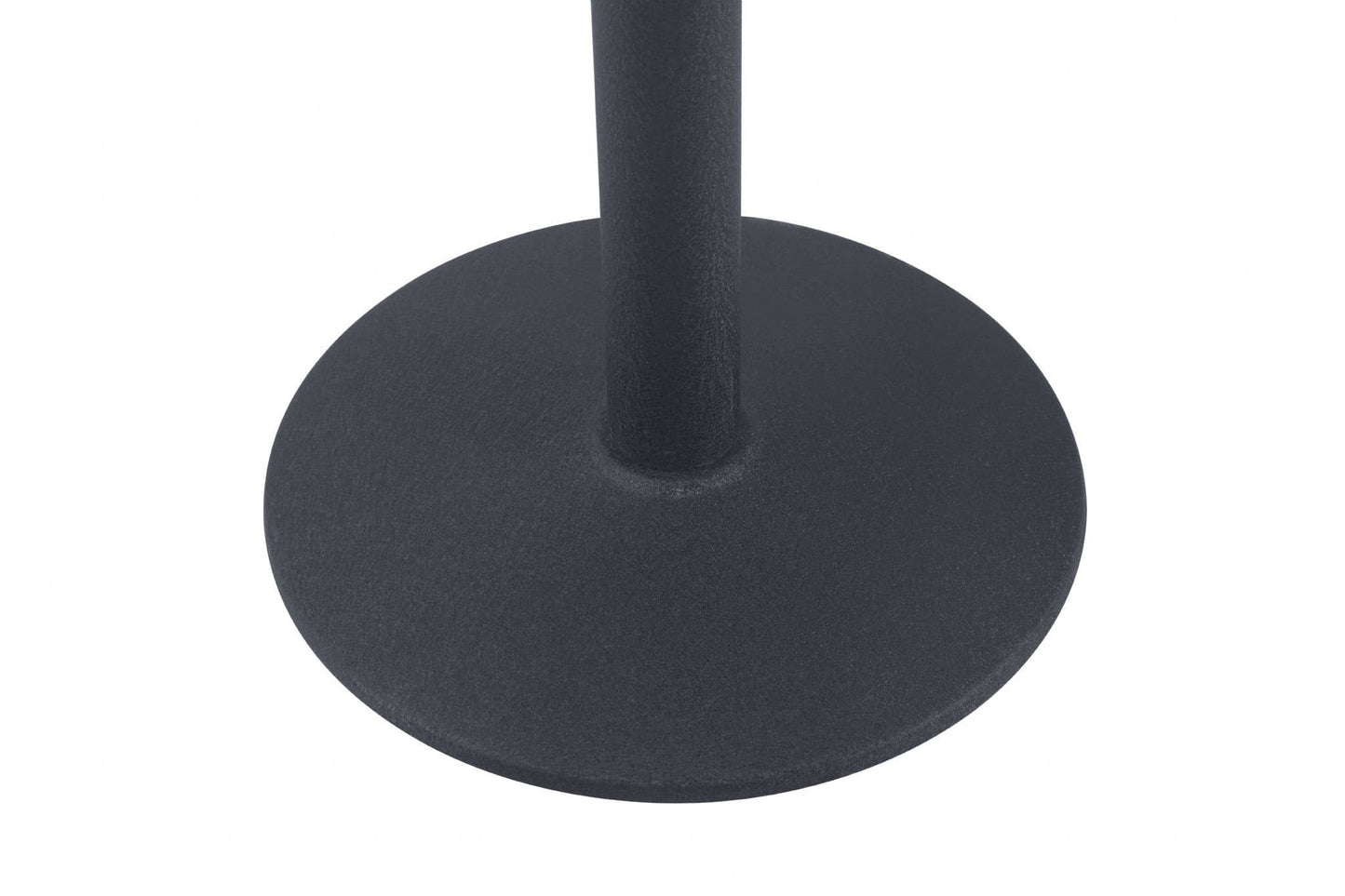 Black Round Dining Table with Black Legs - 60 cm