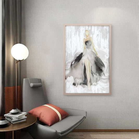 Model Framed Wall Art Print 40*60cm | Weilai Concept