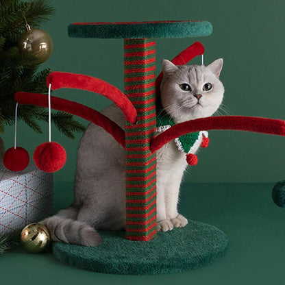 NA62 Pet Furniture Cat Kitten Christmas Tree, Scratcher Tree | Weilai Concept