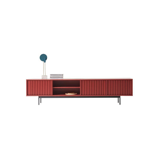 Nauta TV Stand, Red | Weilai Concept