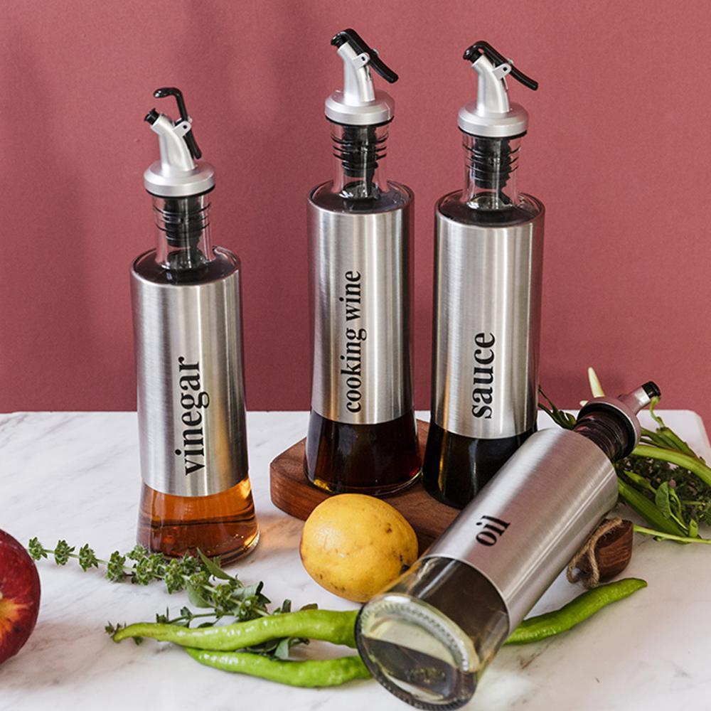 Nordic Condiment Set Of 4 Bottles | Weilai Concept