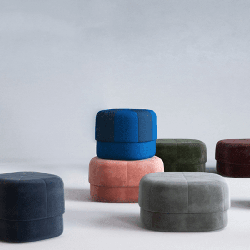 Norman Copenhagen Circus Pouf, Footstool | Weilai Concept