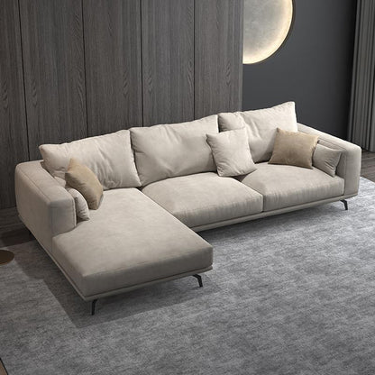 NR23 Four Seater Corner Sofa, Leathaire | Weilai Concept