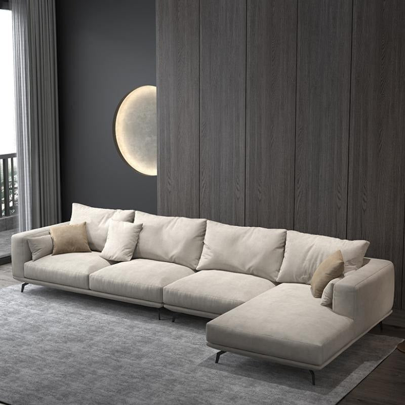 NR23 Four Seater Corner Sofa, Leathaire | Weilai Concept