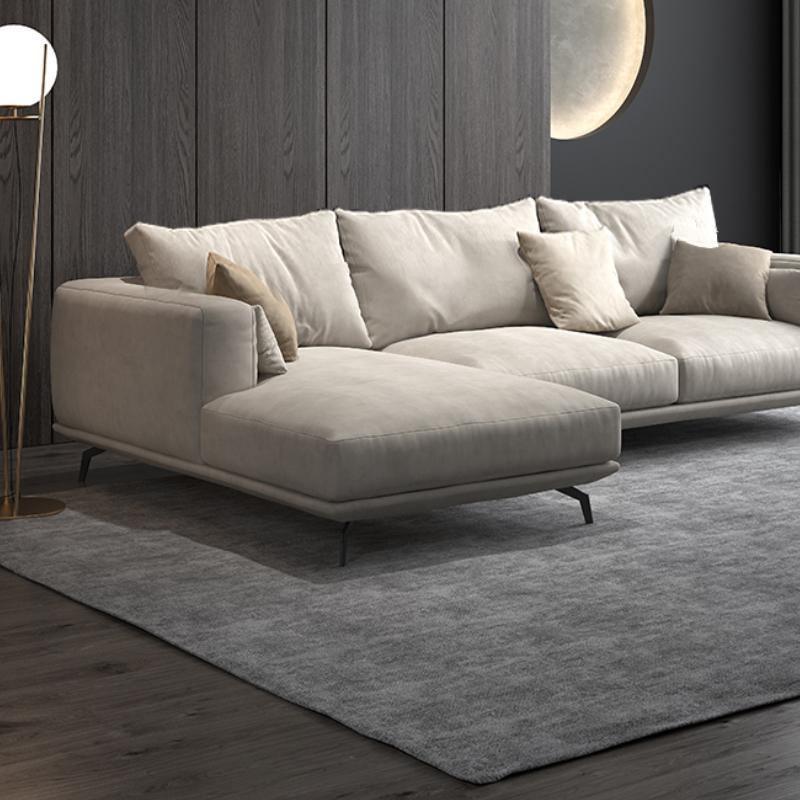 NR23 Three Seater Corner Sofa, Leathaire | Weilai Concept