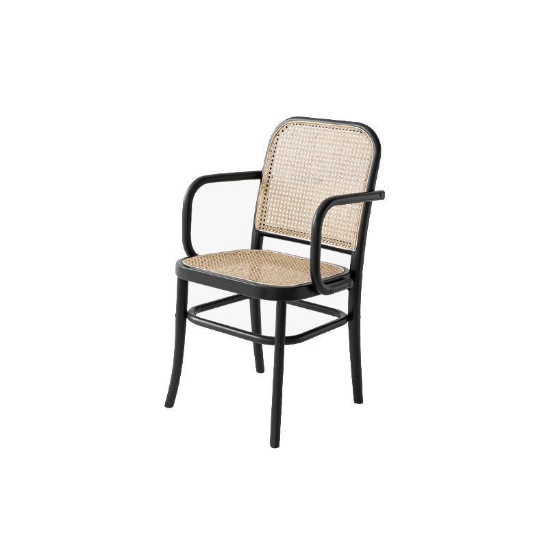 Paris G04 Rattan Dining Chair, Walnut | Weilai Concept